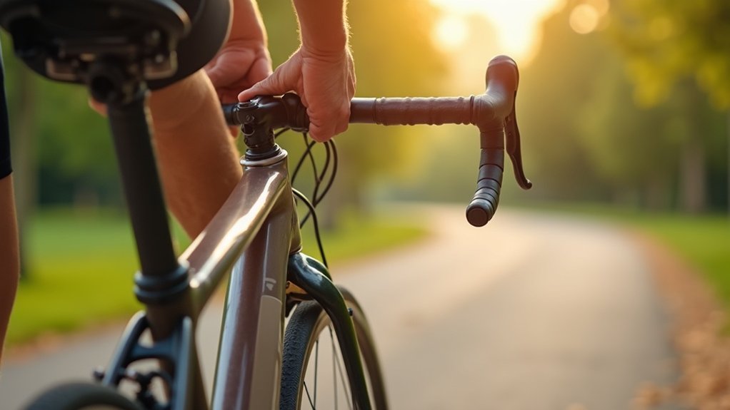 adjust saddle height properly