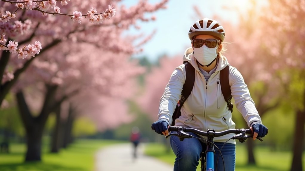allergy management while riding