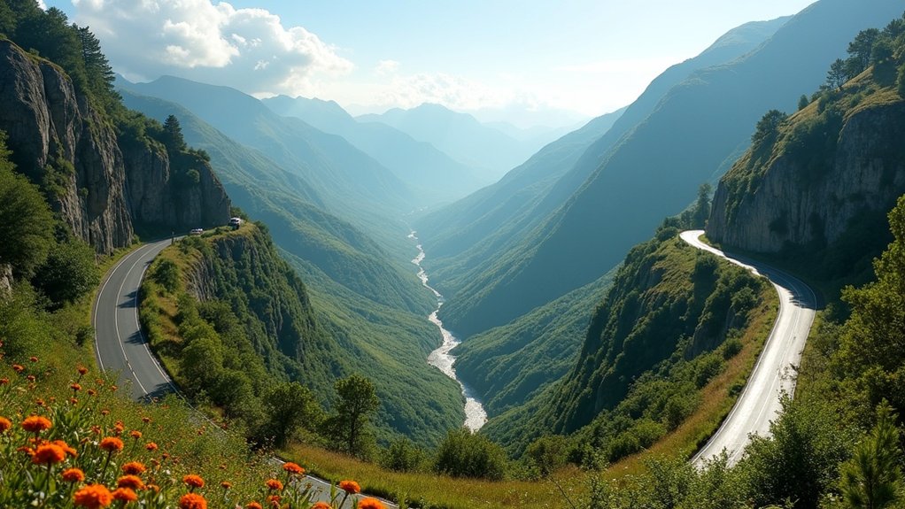 avoiding steep grade routes