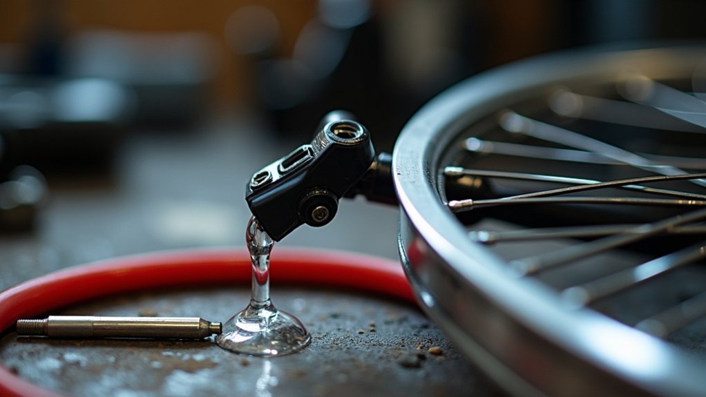 bleeding bike hydraulic brakes