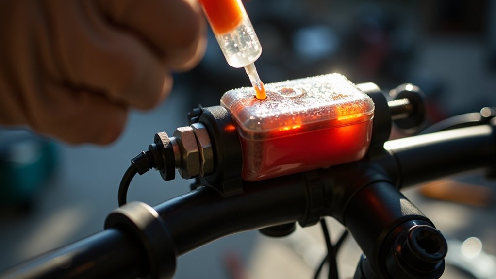 check hydraulic brake fluid