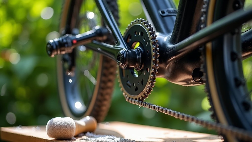 clean e bike drivetrain properly