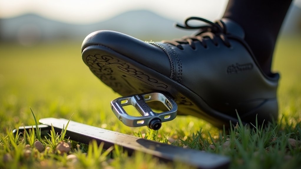 cleat position adjustment guide