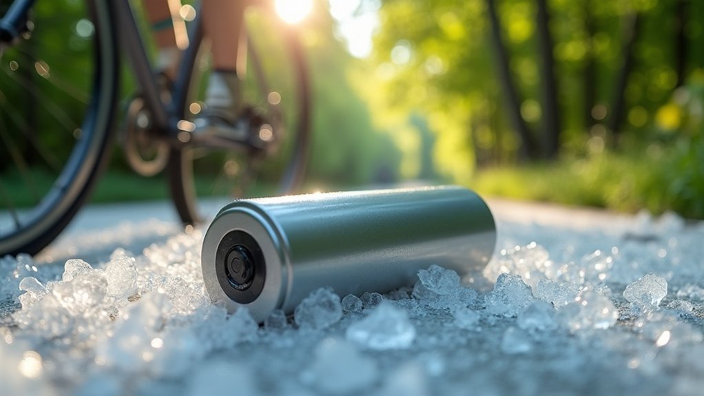 cool down battery safely
