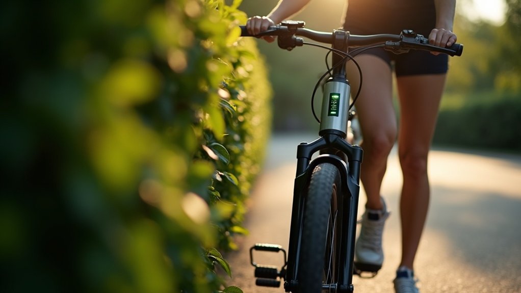 e bike walking aid feature
