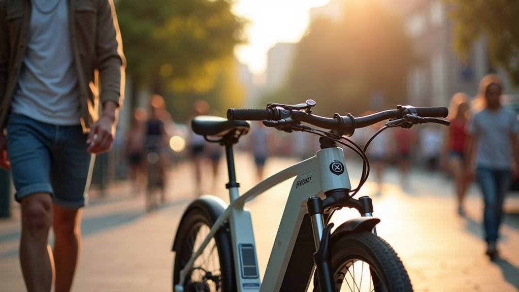 e bikes feature walk assist