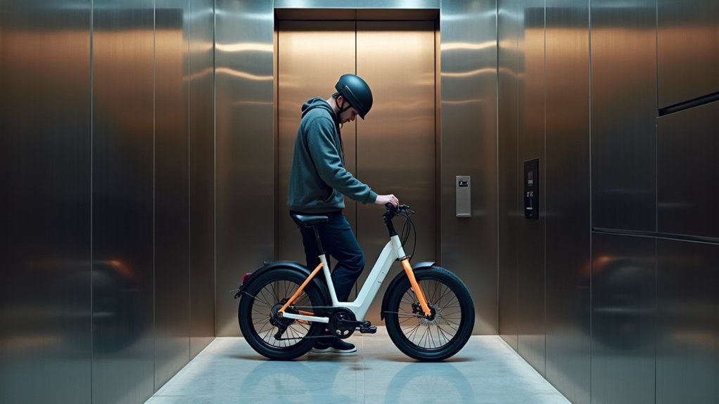elevator safety with e bikes