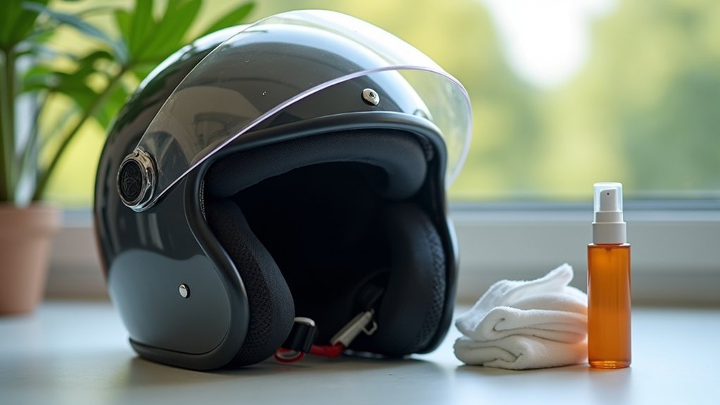 helmet odor prevention tips