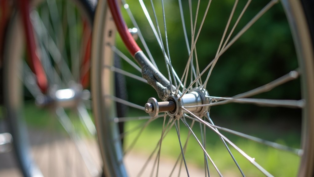 identifying loose spoke noises