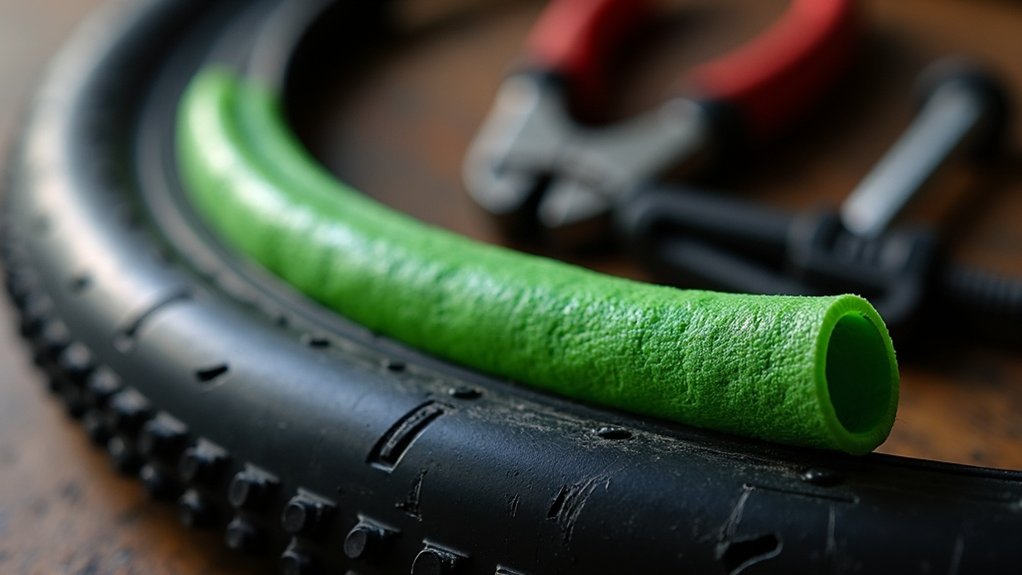install tire liners properly