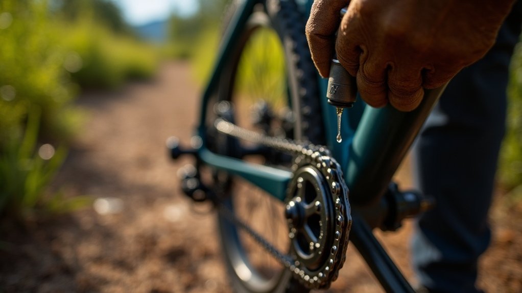 lube e bike chain regularly