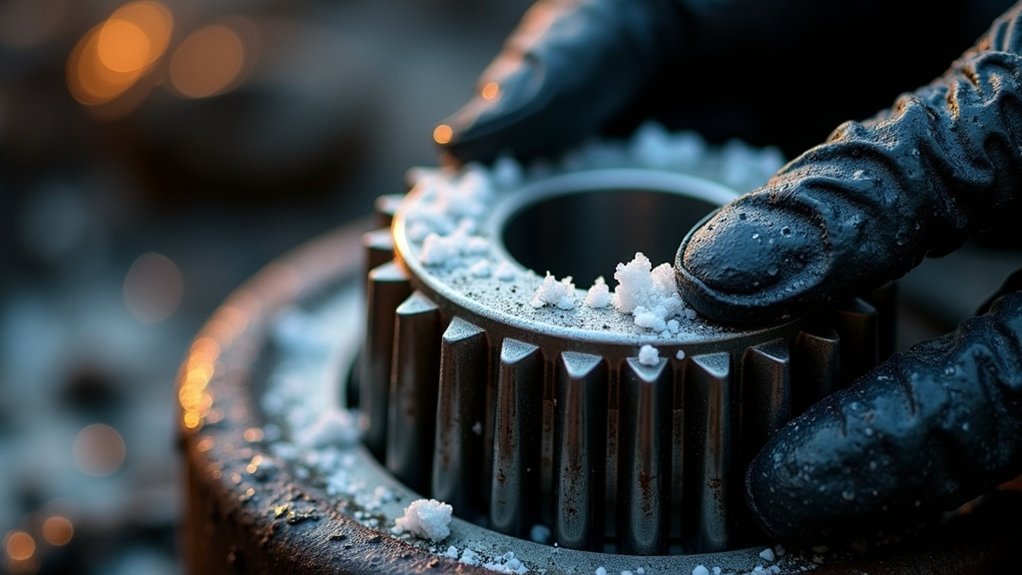 maintain bearings road salt