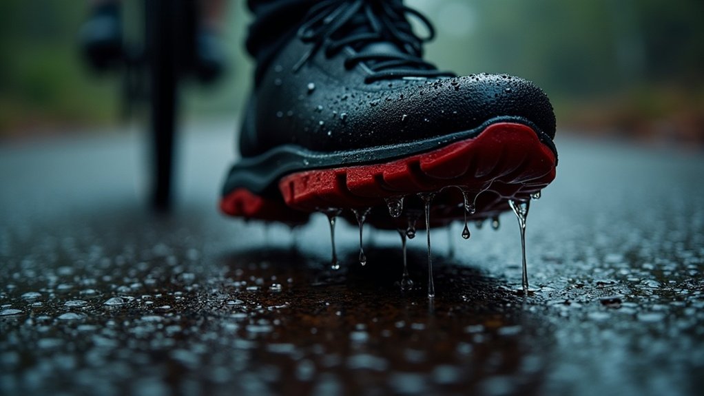 maintain pedal traction wet