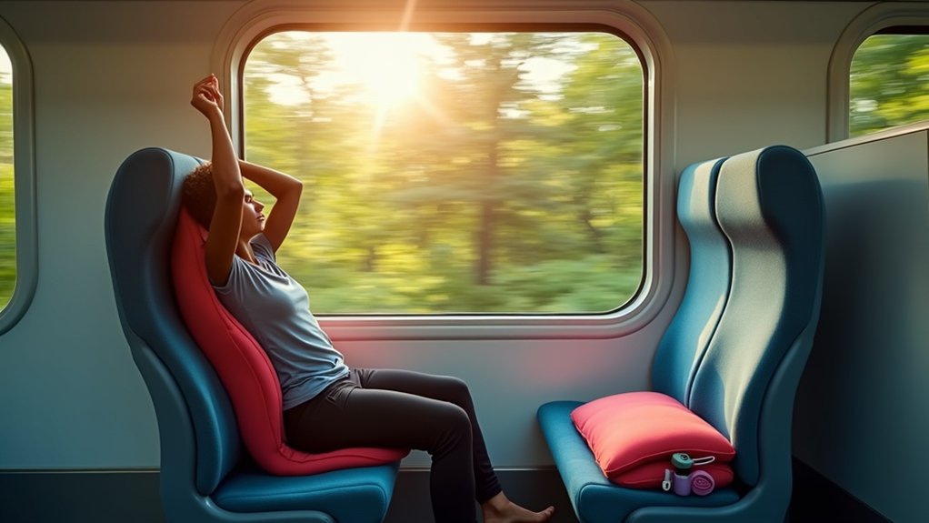 manage pain during commutes
