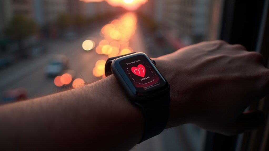 monitor heart rate commuting