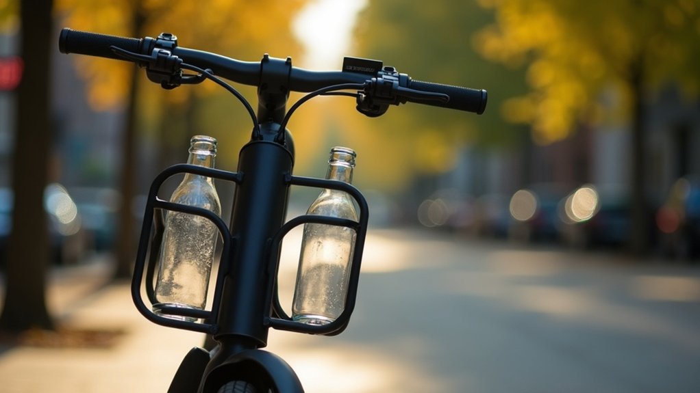 mounting bottle cages scooters