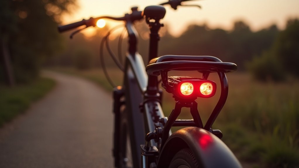 mounting secondary ebike lights