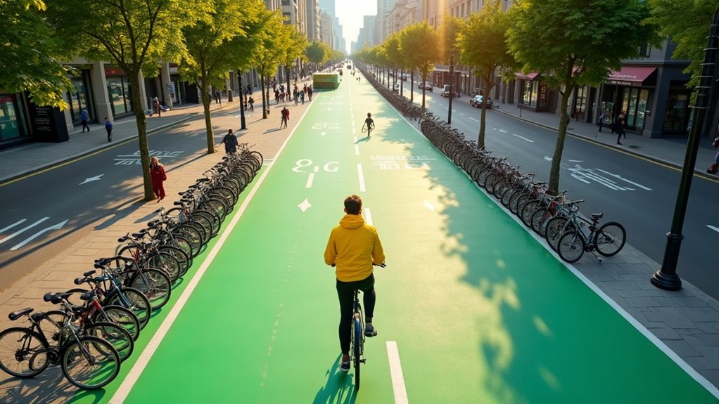 optimal bike lane routing