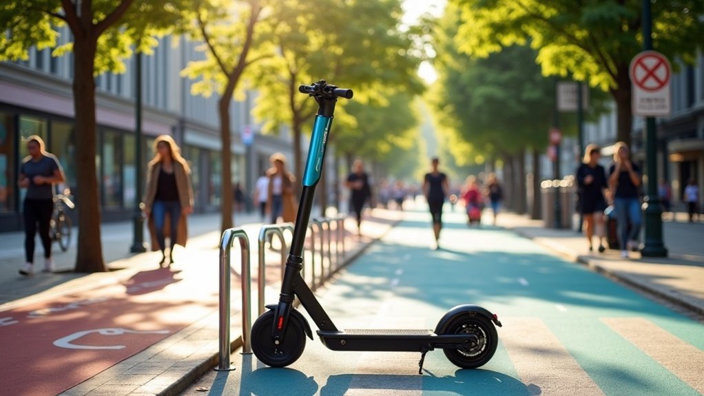 park e scooter responsibly