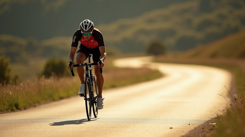 pedal positioning during turns