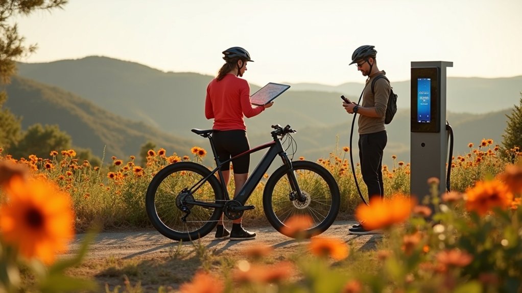 plan charging stops ahead