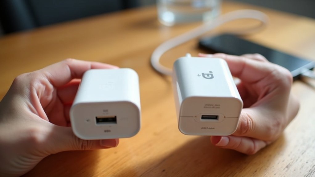 prevent fake charger purchases