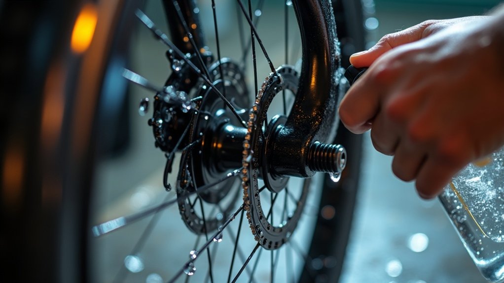 protect ebike bearings while washing