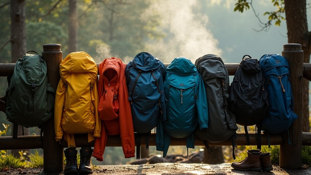 quickly dry wet gear