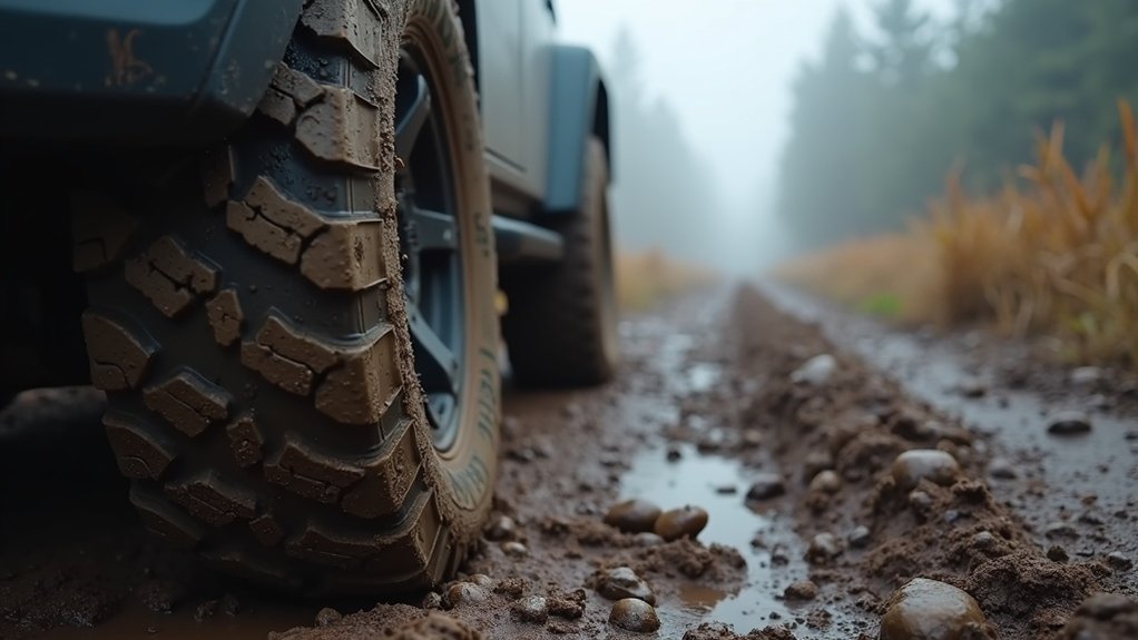 reduce tire pressure for traction