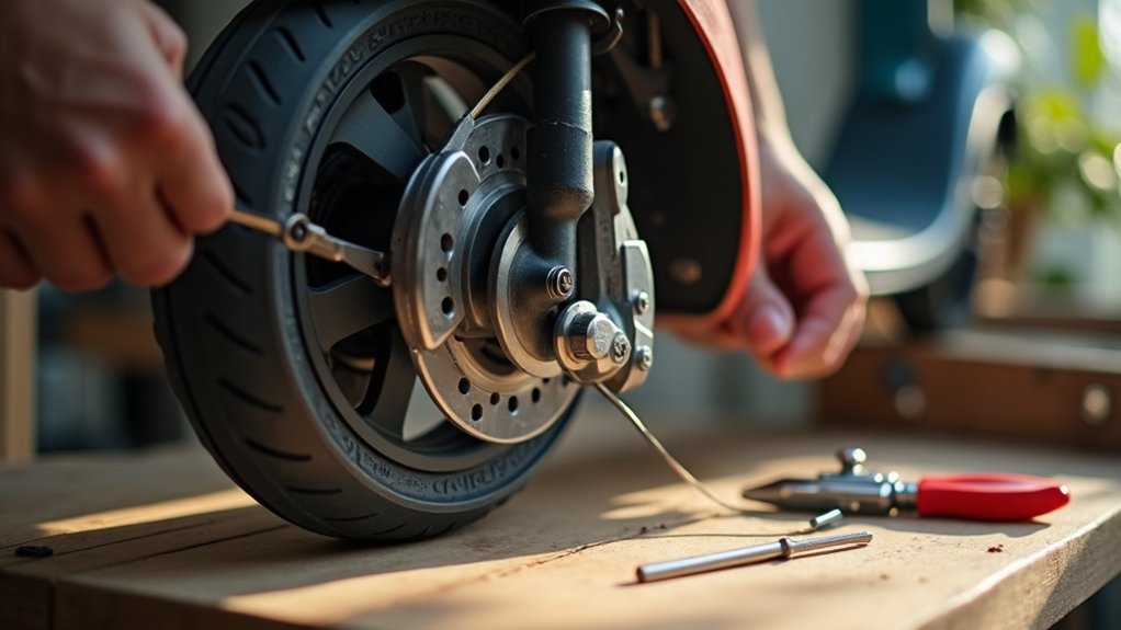replace scooter brake cable