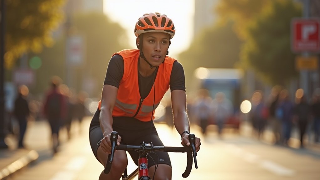 ride safely with headphones