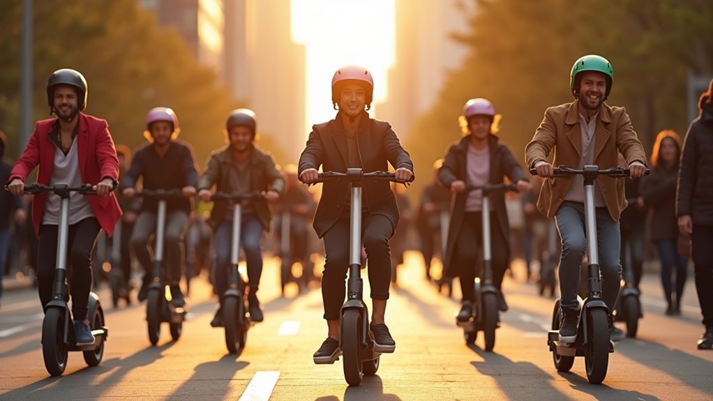 rise of electric scooters