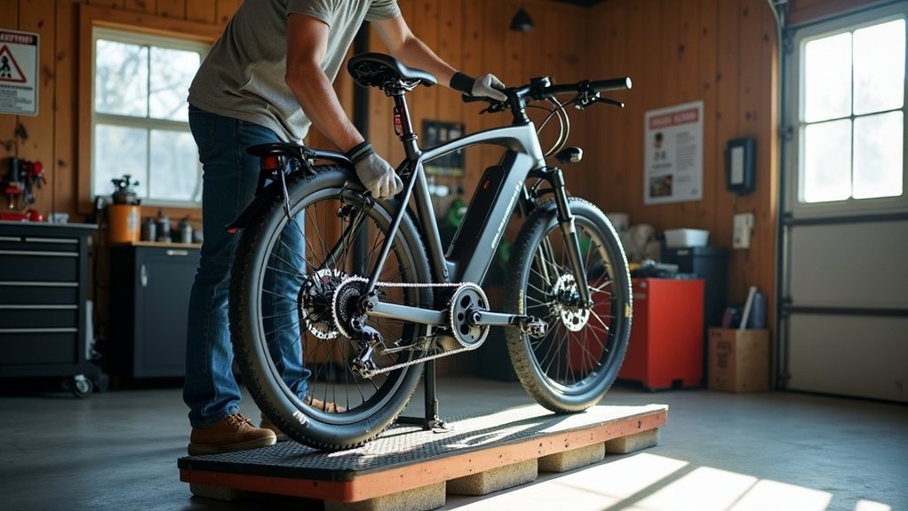 safe heavy e bike transport