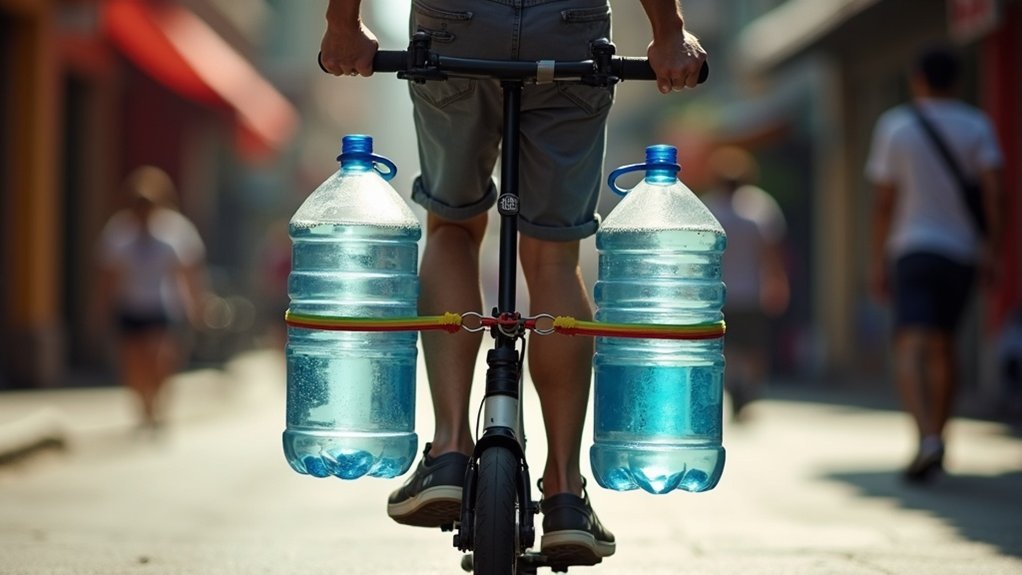 scooter water carrying solutions