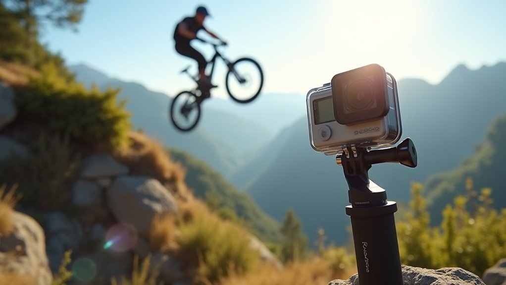 secure action camera mounts