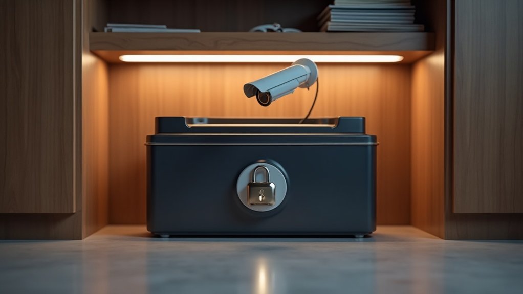 secure removable battery storage