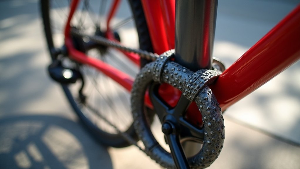 securely lock wheels frame