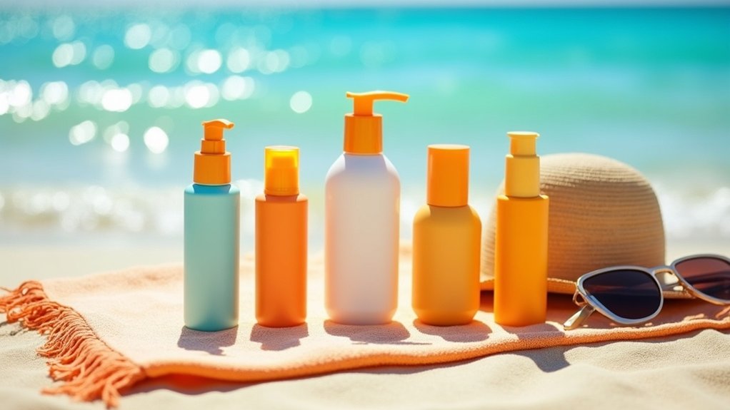select non stinging sunscreen formula
