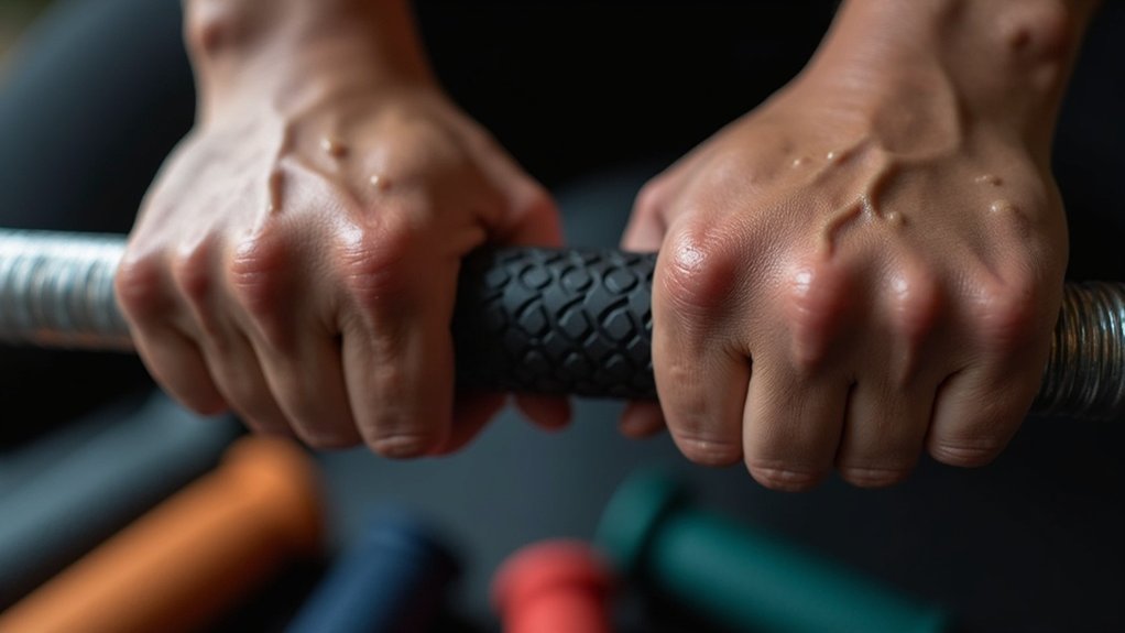 selecting grips for perspiration