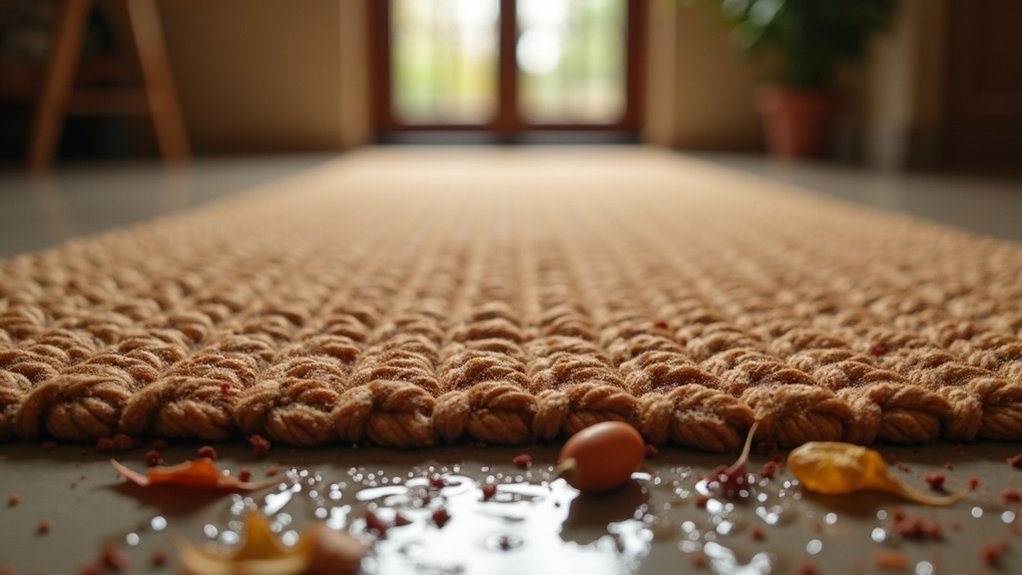 selecting water resistant indoor mats