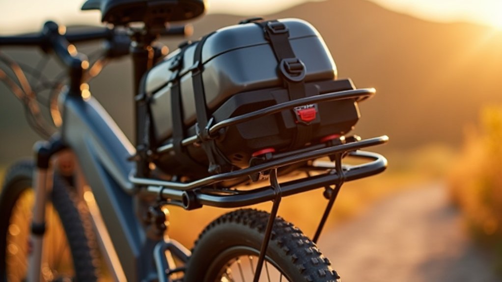 stabilizing rear e bike rack
