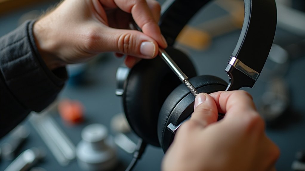 tighten loose headset components