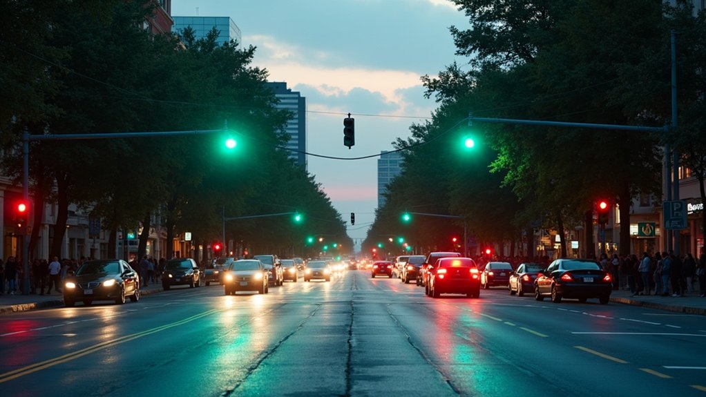 timing traffic lights effectively