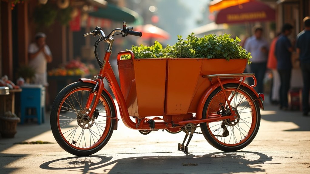 using center bike stands