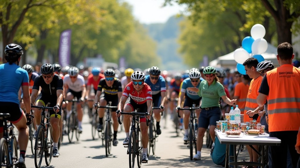 volunteer for bike events