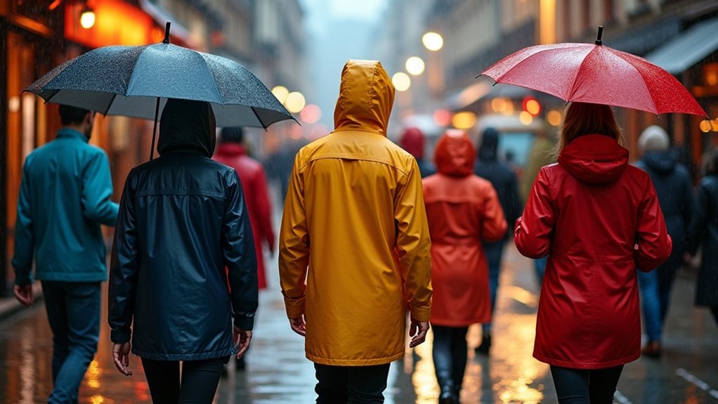 stylish waterproof rain jackets
